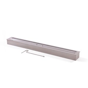 ECHATECH Brûleur Bioéthanol 140 cm E-DB8140